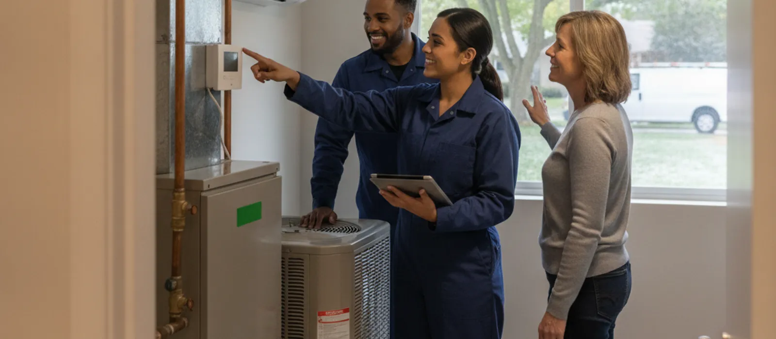 HVAC Service in Republic Homes in a Springfield HVAC service context